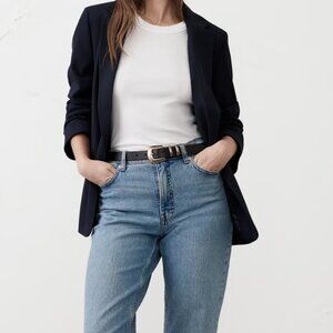 Preppy Navy - Women's Small Banana Republic Haden Blazer